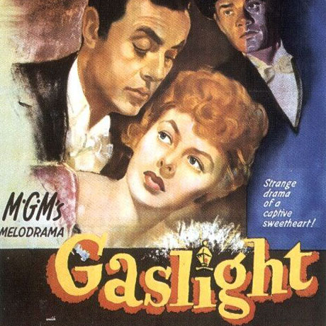 old movie poster for Gaslight